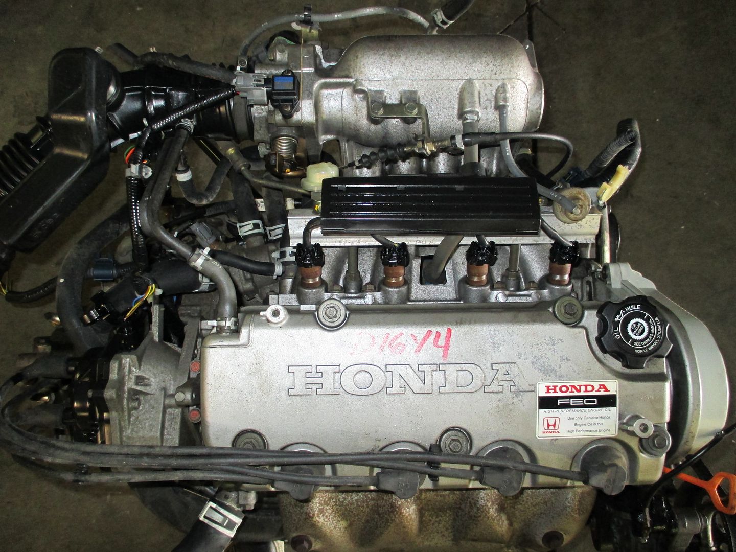 Purchase Honda Civic JDM D16Y4 SOHC Non Vtec Egnine Motor Long BLock 1.